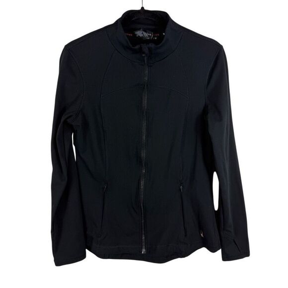 Spyder black zip up jacket- size m - Picture 1 of 5